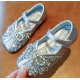 Ringstone Bow Baby Shoes - Without Heel