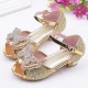 Pearl Ringstone Butterfly Shoes for Girls