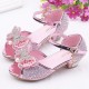 Pearl Ringstone Butterfly Shoes for Girls