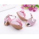 Pearl Ringstone Butterfly Shoes for Girls