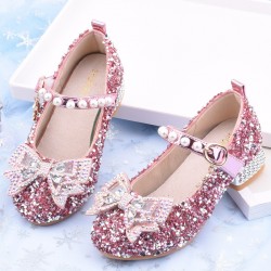 Luxurious Ringtones Bow Girl Shoes with Heel