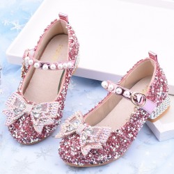 Luxurious Ringtones Bow Girl Shoes With Heel