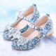 Luxurious Ringtones Bow Girl Shoes With Heel