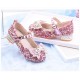 Luxurious Ringtones Bow Girl Shoes With Heel