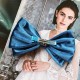 Velvet Bow Clip - Set of 2pc