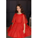 Red Sparkling Tulle Birthday Dress