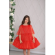 Red Sparkling Tulle Birthday Dress