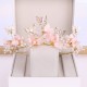 Pink Spring Flower And Butterfly Tiara