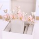 Pink Spring Flower And Butterfly Tiara