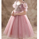 Blush Tulle Birthday Party Dress