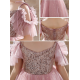 Blush Tulle Birthday Party Dress