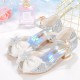 Snowflake Elsa Princess Shoes With Heel