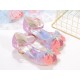 Snowflake Elsa Princess Shoes With Heel