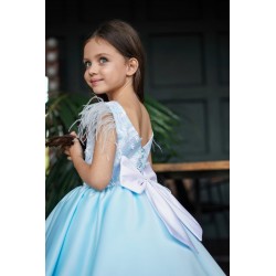 Light Blue Birthday Dress