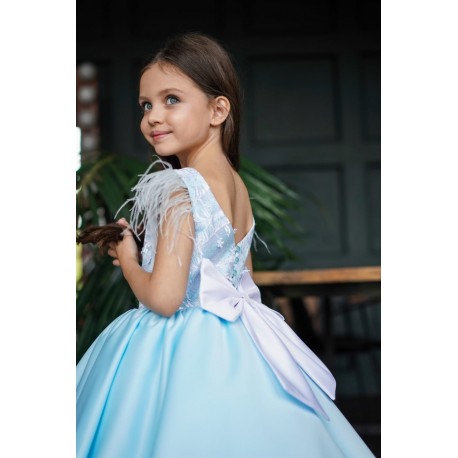 Light Blue Birthday Dress