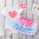 Cute Rosses Heart Baby Set