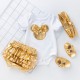 Minnie Mouse White/Black with Gold Baby Set