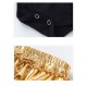 Minnie Mouse White/Black with Gold Baby Set