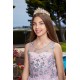 Light Purple Lace Princess Girl Dress