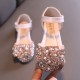 Belt Design Sparkling Shoes