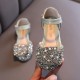 Belt Design Sparkling Shoes