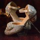 Luxurious Full Ringstone Princess Shoes for Girls