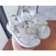 Crystal Ribbon Baby Sandals