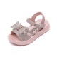 Crystal Ribbon Baby Sandals