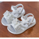 Crystal Ribbon Baby Sandals