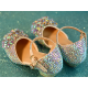 Luxurious Ringstone Princess Shoes for Girls