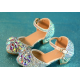 Luxurious Ringstone Princess Shoes for Girls