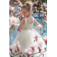 Champagne Flower Birthday Dress