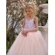 Peach Butterfly Birthday Dress