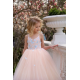 Peach Butterfly Birthday Dress