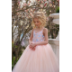 Peach Butterfly Birthday Dress