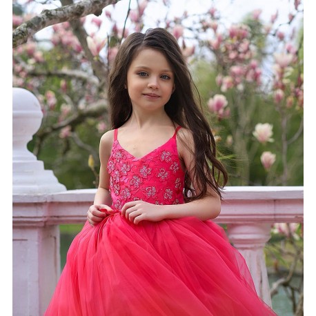 Ruby Flower Birthday Dress