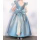 Shinny Blue Bow Princess Dress