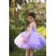 Purple Flowers Birthday Dress