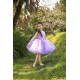 Purple Flowers Birthday Dress