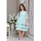 Turquoise Star Birthday Dress