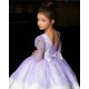 Lace Purple Birthday Dress