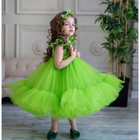 Green Birthday Dress