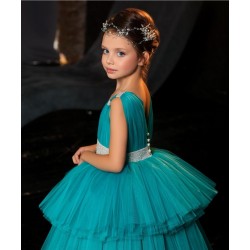 Turquoise & Silver Birthday Dress