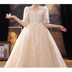 Sparkling Ivory Princess Dress