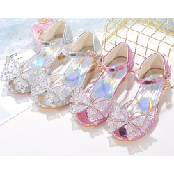Butterfly Crystal Luxurious Open Shoes