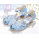 Butterfly Crystal Luxurious Open Shoes