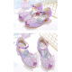 Butterfly Crystal Luxurious Open Shoes