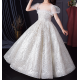 Sparkling Lace White Princess Dress