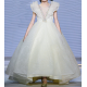 White Ball Dress with Ringstones