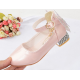 Elegant Closed Shoes with Butterfly